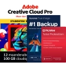 Adobe Creative Cloud Pro Student & Teacher + McAfee Total Protection + Acronis Essentials | 1 Jaar