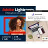 Adobe Lightroom CC + Jottacloud Personal Unlimited | 1 Benutzer | 1 Jahr