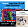 Plan de photographie Adobe 1 To + Jottacloud Home | 5 utilisateurs | 1 an