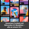 Adobe Firefly Standard | 1 Jahr | 2000 KI-Credits pro Monat