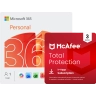 Microsoft 365 Personal + McAfee Protection | 3 Devices | 1 Year