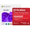 Microsoft 365 Famille + McAfee Total Protection | 5 Appareils | 1 An