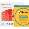 Microsoft 365 Personnel + Norton Security Deluxe | 3 appareils | 1 an
