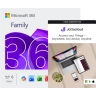 Microsoft 365 Family + Jottacloud Personal Unlimited | 1 Year | Unlimited cloud storage