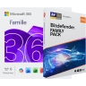 Microsoft 365 Family | 6 Benutzer + Bitdefender Family Pack | Unbegrenzte Benutzer | 1 Jahr